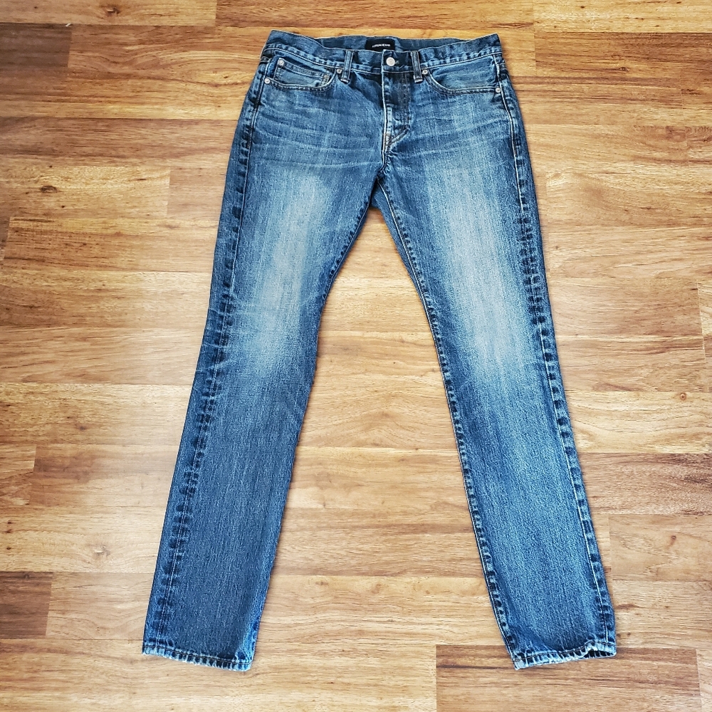 J. Crew Size 32" X 32" 484 Slim Jeans (TAG SIZE 32" X 34")